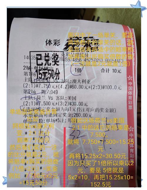 世界杯投注趣闻:成功的投注故事 世界杯投注趣闻:成功的投注故事